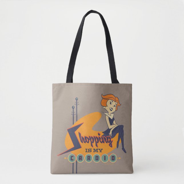 The Jetsons | Shopping is My Therapy Tote Bag (Front)