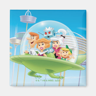 The Jetsons | The Family Flying Car Magnet