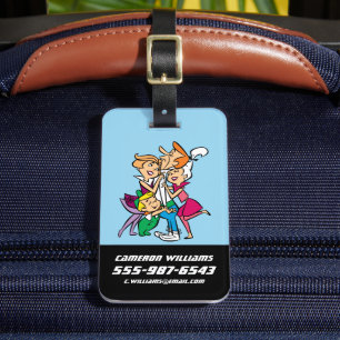 The Jetsons The Family Luggage Tag