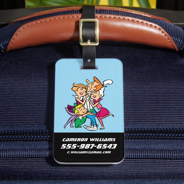 The Jetsons | The Family Luggage Tag (Front Insitu 2)