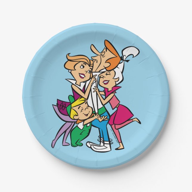 The Jetsons | The Family Paper Plate (Front)