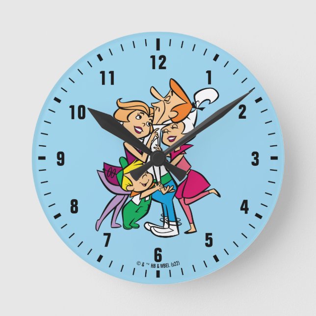 The Jetsons | The Family Round Clock (Front)