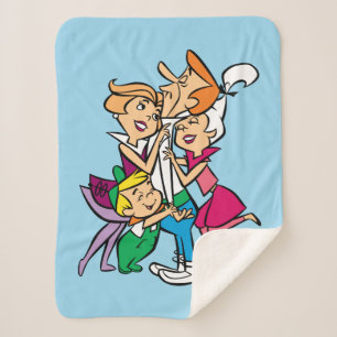 The Jetsons The Family Sherpa Blanket