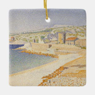 The Jetty at Cassis Ceramic Tree Decoration