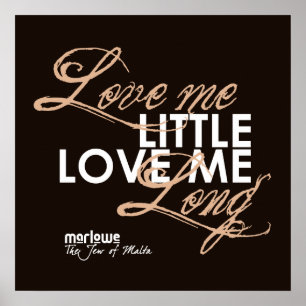 The Jew Of Malta Quote Poster