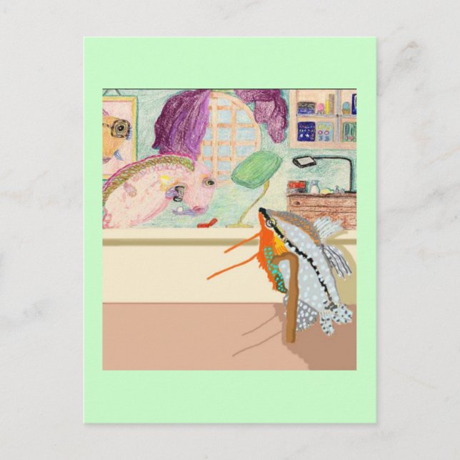 The Jeweller Postcard (Front)