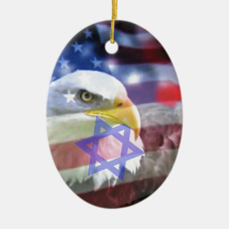 The Jewish American. Ceramic Tree Decoration