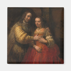 The Jewish Bride (by Rembrandt) Magnet