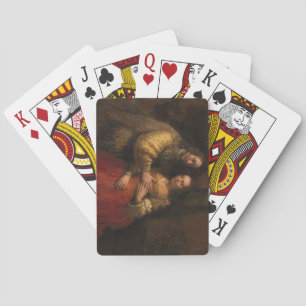 The Jewish Bride (by Rembrandt) Playing Cards