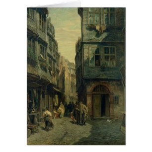 The Jewish Quarter in Frankfurt, 1883