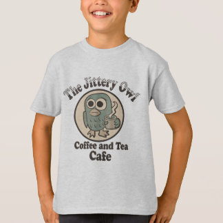 The Jittery Owl Coffee and Tea Cafe T-Shirt