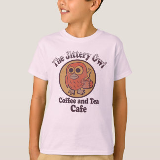 The Jittery Owl Coffee and Tea Cafe T-Shirt