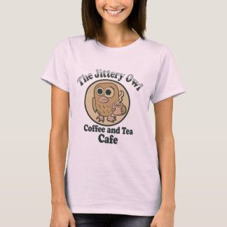 The Jittery Owl Coffee and Tea Cafe T-Shirt