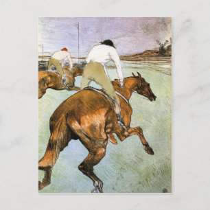 The Jockey 2 by Toulouse-Lautrec Postcard