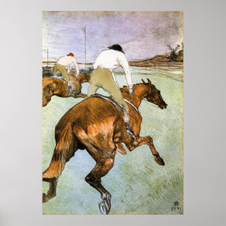 The Jockey 2 by Toulouse-Lautrec Poster