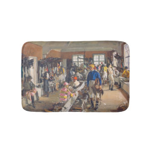The Jockeys' Dressing Room at Ascot Racecourse Bath Mat