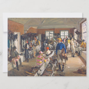The Jockeys' Dressing Room at Ascot Racecourse Card