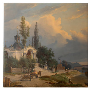 The Johannes Nepomuk Chapel on the Schanzel Tile