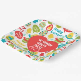 The Johnson Family's Easter 2025 Plate