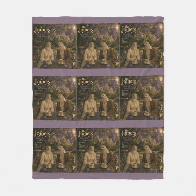 The Joiners Album: a Parody Fleece Blanket (Front)