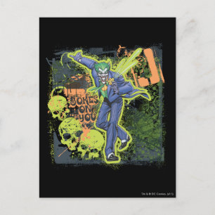 The Joker Collage Postcard