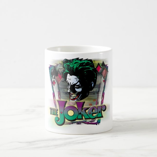 The Joker - Face and Logo Coffee Mug (Center)