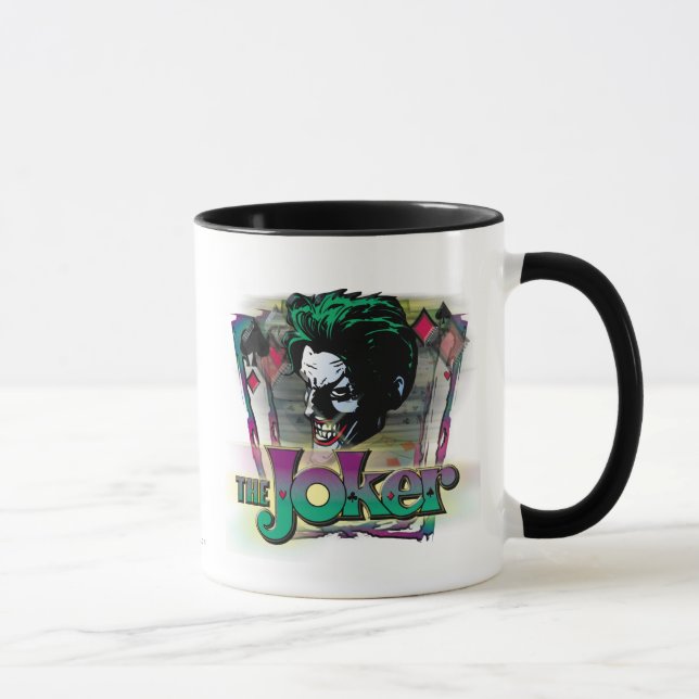 The Joker - Face and Logo Mug (Right)