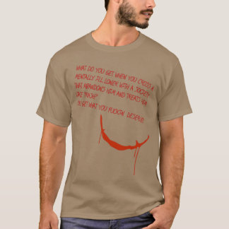 The Joker Joaquin Phoeni Movie Quote retro T-Shirt