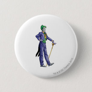 The Joker Looks right 6 Cm Round Badge