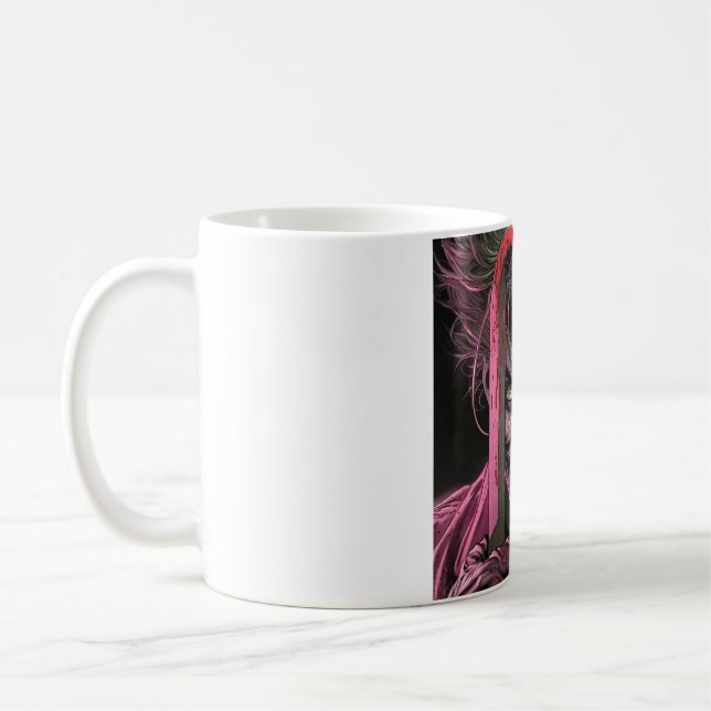  The Joker – Madness Unleashed Comic Art Coffee Mug (Left)