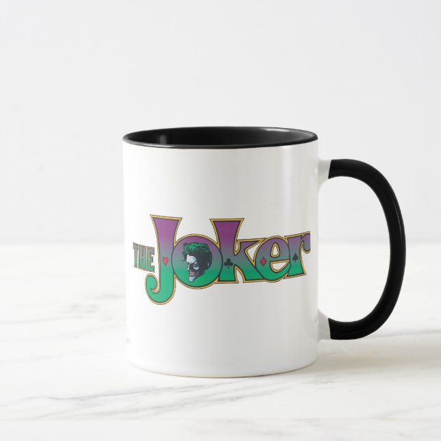 The Joker Name Logo Mug (Right)