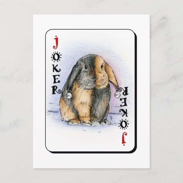 THE JOKER POSTCARD (Front)