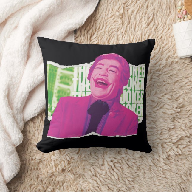 The Joker Scrapbook Laugh Cushion (Blanket)