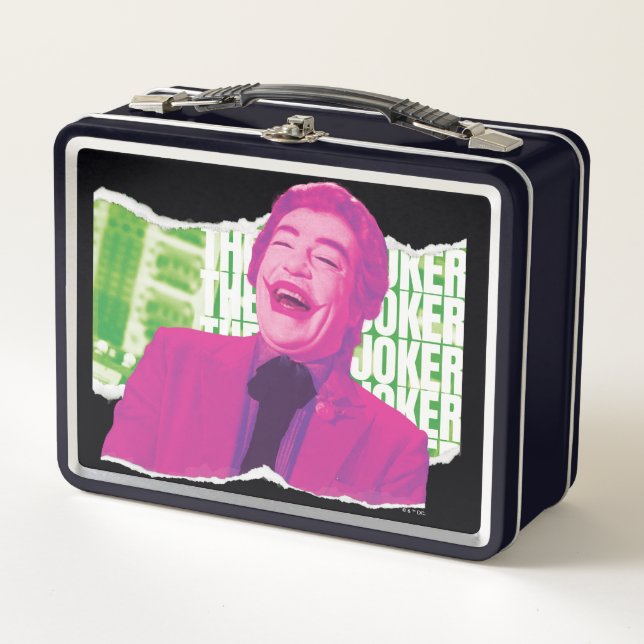 The Joker Scrapbook Laugh Metal Lunch Box (Front)