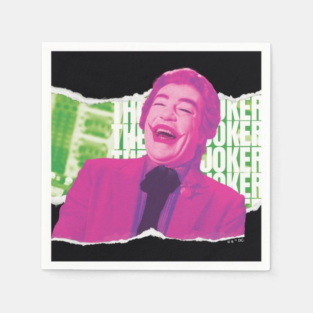 The Joker Scrapbook Laugh Napkin (Front)