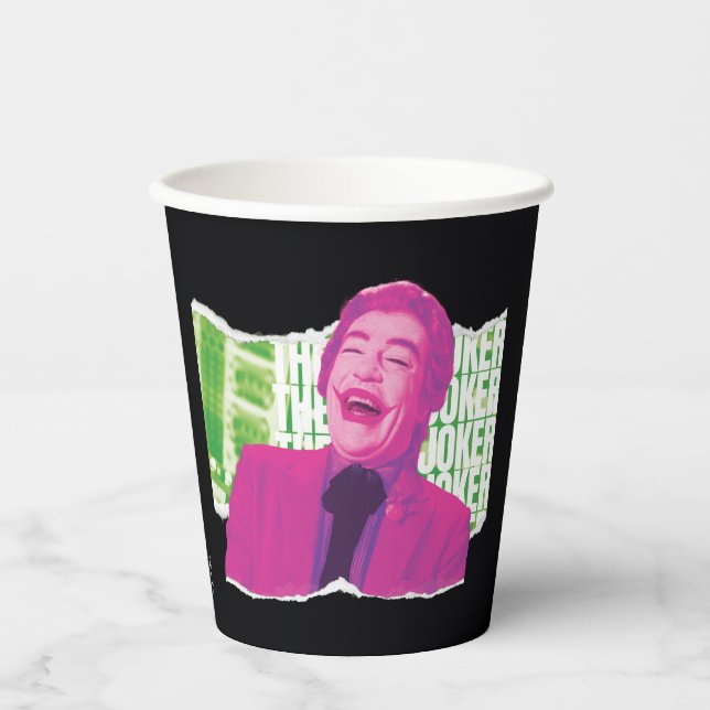 The Joker Scrapbook Laugh Paper Cups (Front)