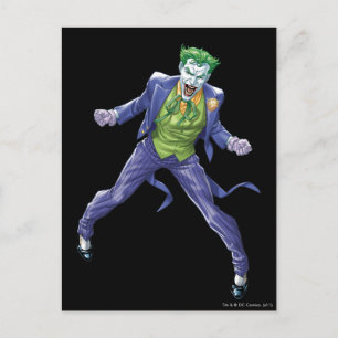 The Joker Yells Postcard