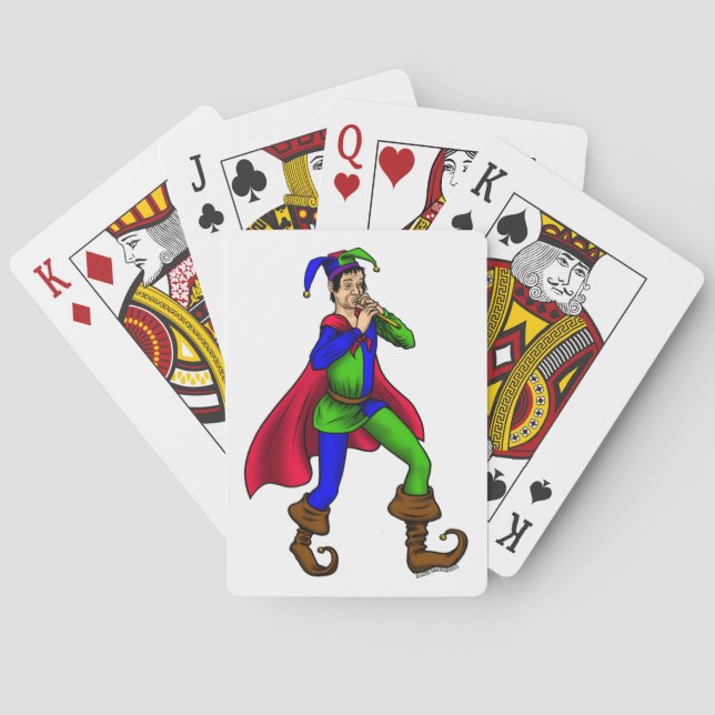 The Joker's Deck By Blaise Gauba Playing Cards (Back)