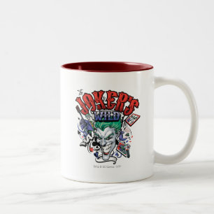 The Joker's Wild Two-Tone Coffee Mug
