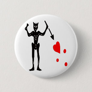 The Jolly Roger 6 Cm Round Badge