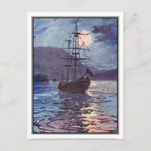 The Jolly Roger by Alice B. Woodward Postcard