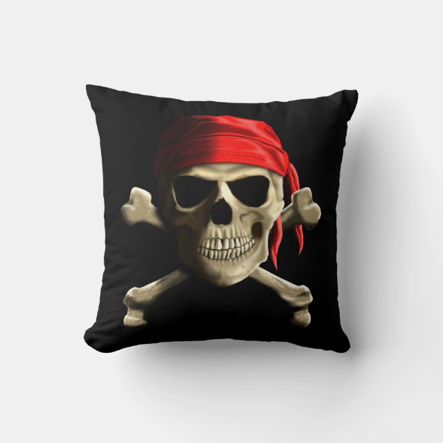 The Jolly Roger Cushion (Front)