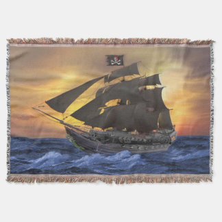 THE JOLLY ROGER THROW BLANKET