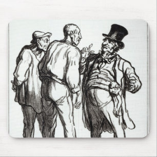 The Journal 'Le Charivari' Mouse Mat