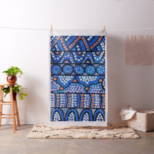 The Journey Aboriginal Designed Fabric