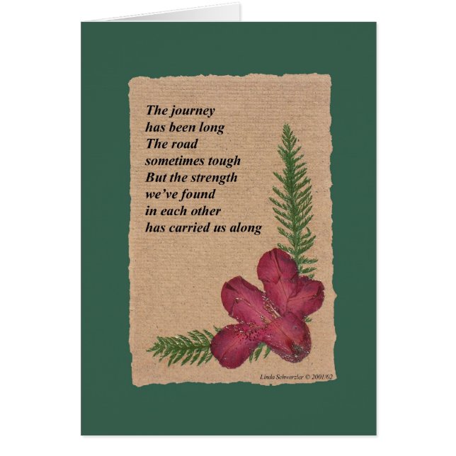 The Journey has Been Long but We Made It! (Front)