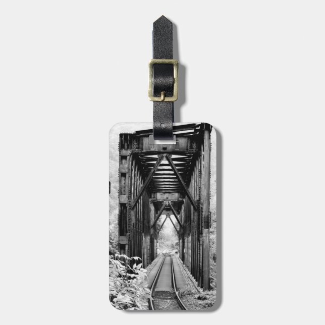 The Journey Luggage Tag (Front Vertical)