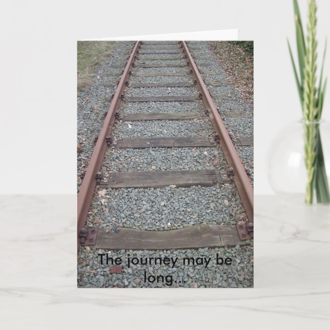 The journey may be long... card (Front)