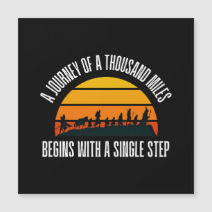 The Journey of a Thousand Miles Begins with a Sing