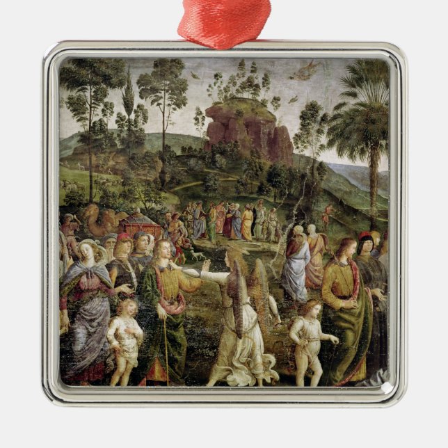 The Journey of Moses, c.1481-83 Metal Tree Decoration (Front)